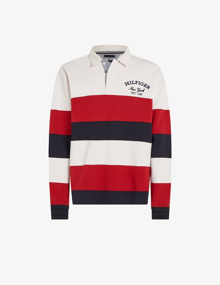 rinascente Tommy Hilfiger Prep rugby striped shirt