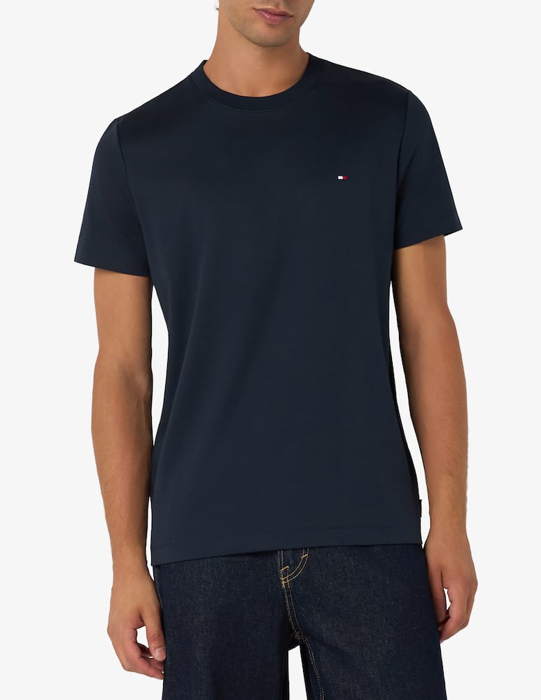 rinascente Tommy Hilfiger T-shirt in interlock a maniche corte