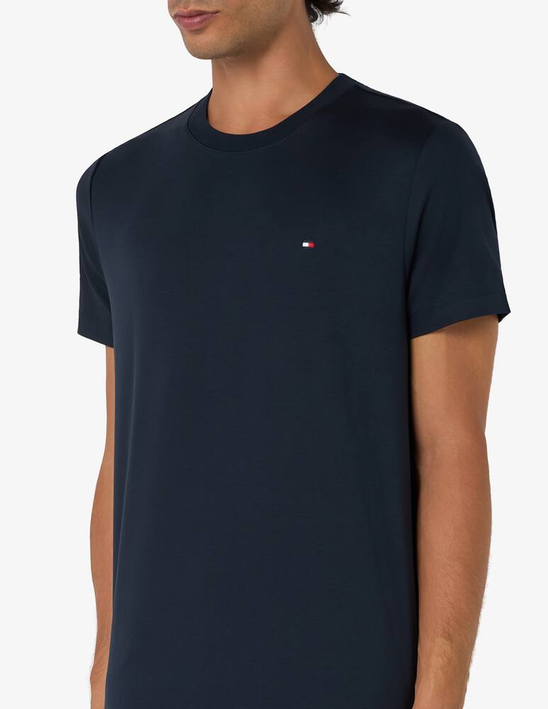 rinascente Tommy Hilfiger T-shirt in interlock a maniche corte