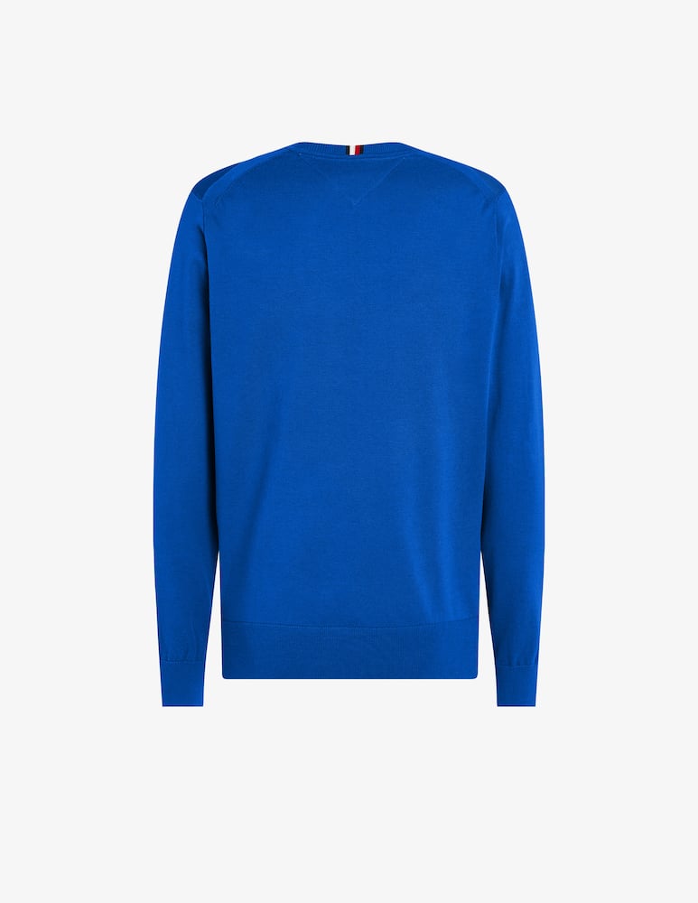 Tommy Hilfiger Maglia girocollo in cotone - immagine 1 Tommy Hilfiger Maglia girocollo in cotone - immagine 1