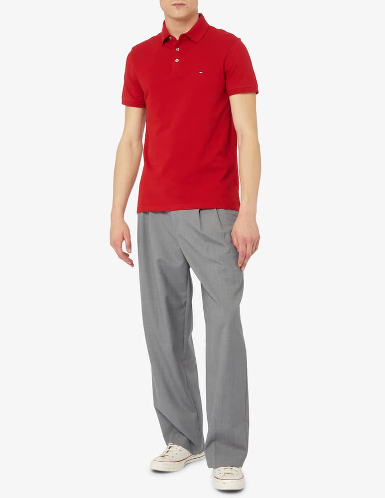 rinascente Tommy Hilfiger Short sleeve slim fit polo shirt 1985