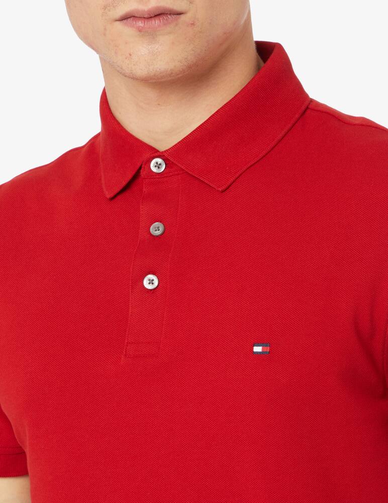 rinascente Tommy Hilfiger Short sleeve slim fit polo shirt 1985