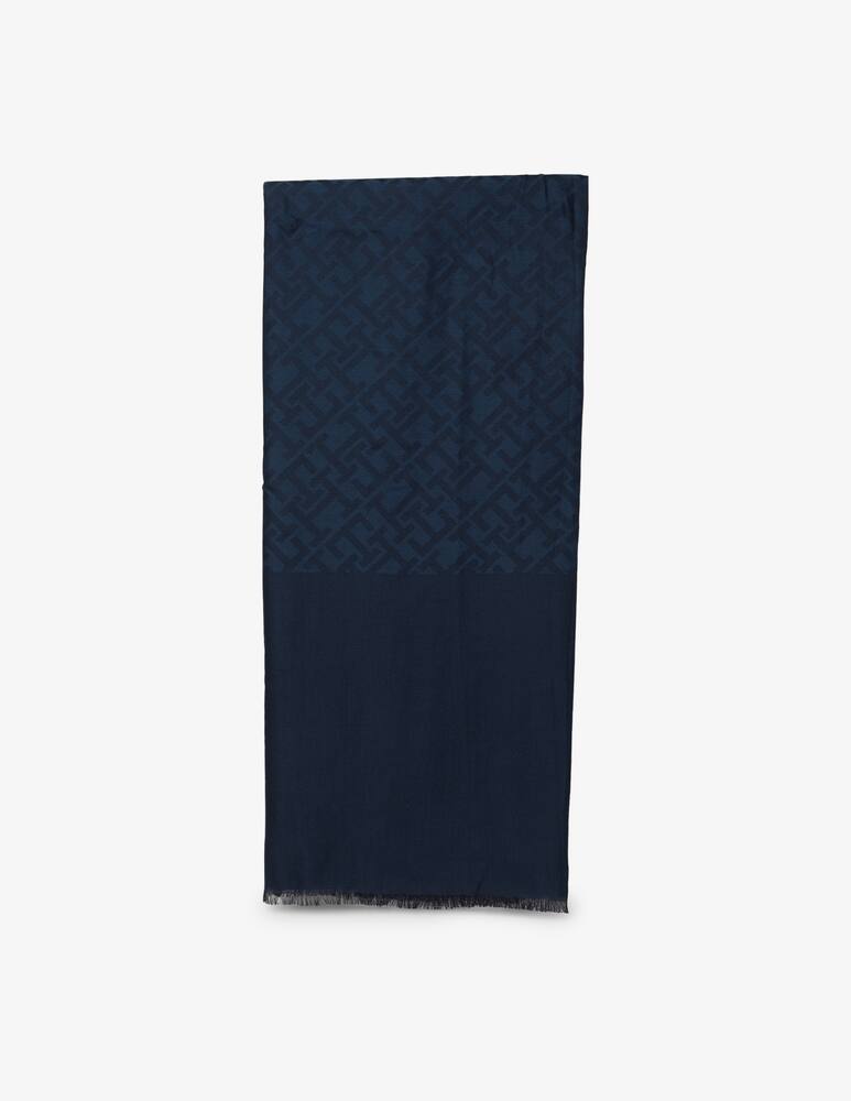 rinascente Tommy Hilfiger TH contemporary scarf mono