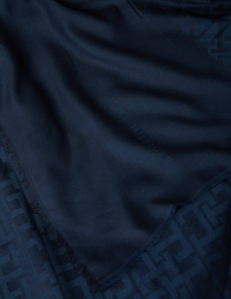 rinascente Tommy Hilfiger TH contemporary scarf mono