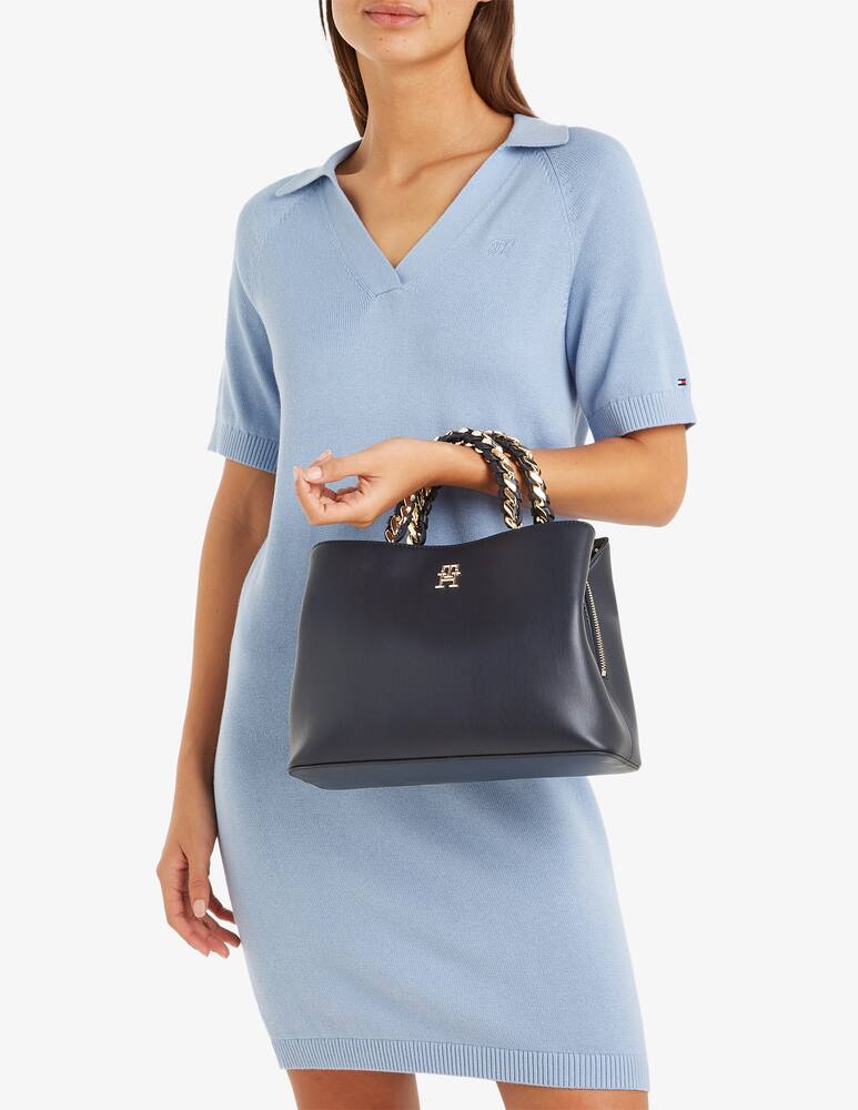 rinascente Tommy Hilfiger TH feminine medium tote bag