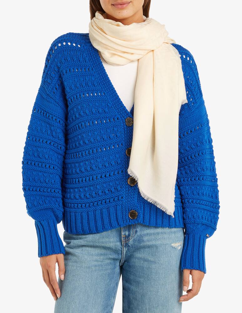 rinascente Tommy Hilfiger TH contemporary scarf mono