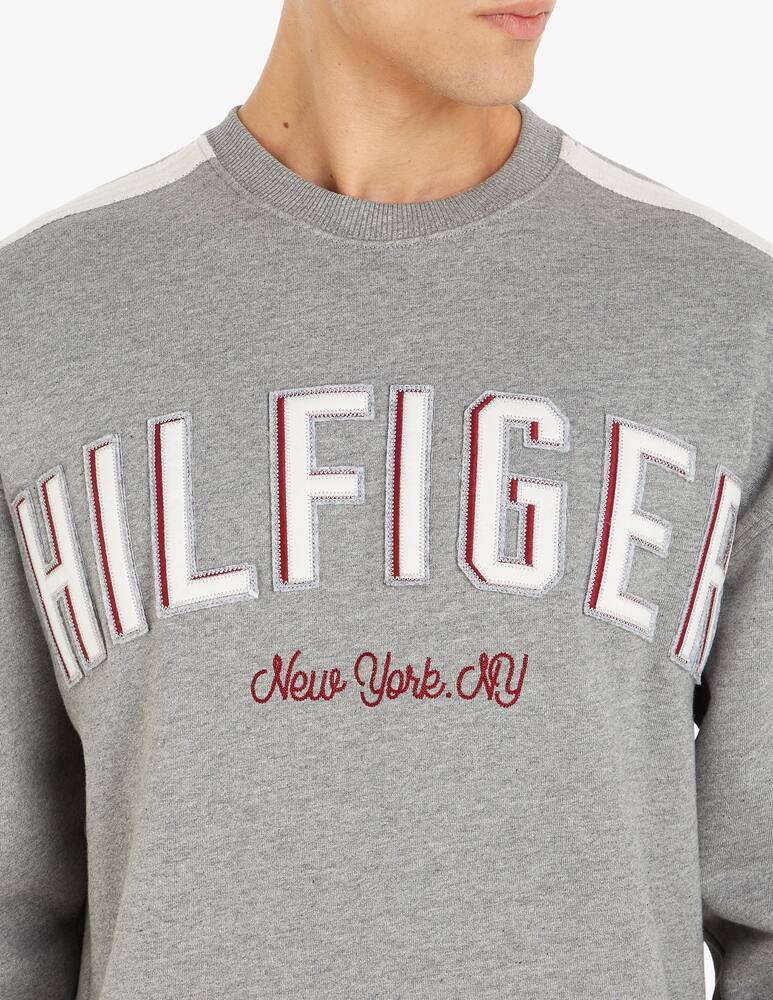 rinascente Tommy Hilfiger College logo crewneck sweatshirt