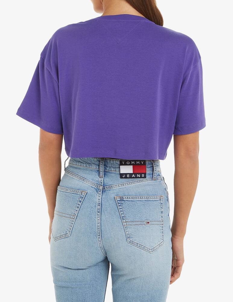 rinascente Tommy Jeans Oversized cropped t-shirt