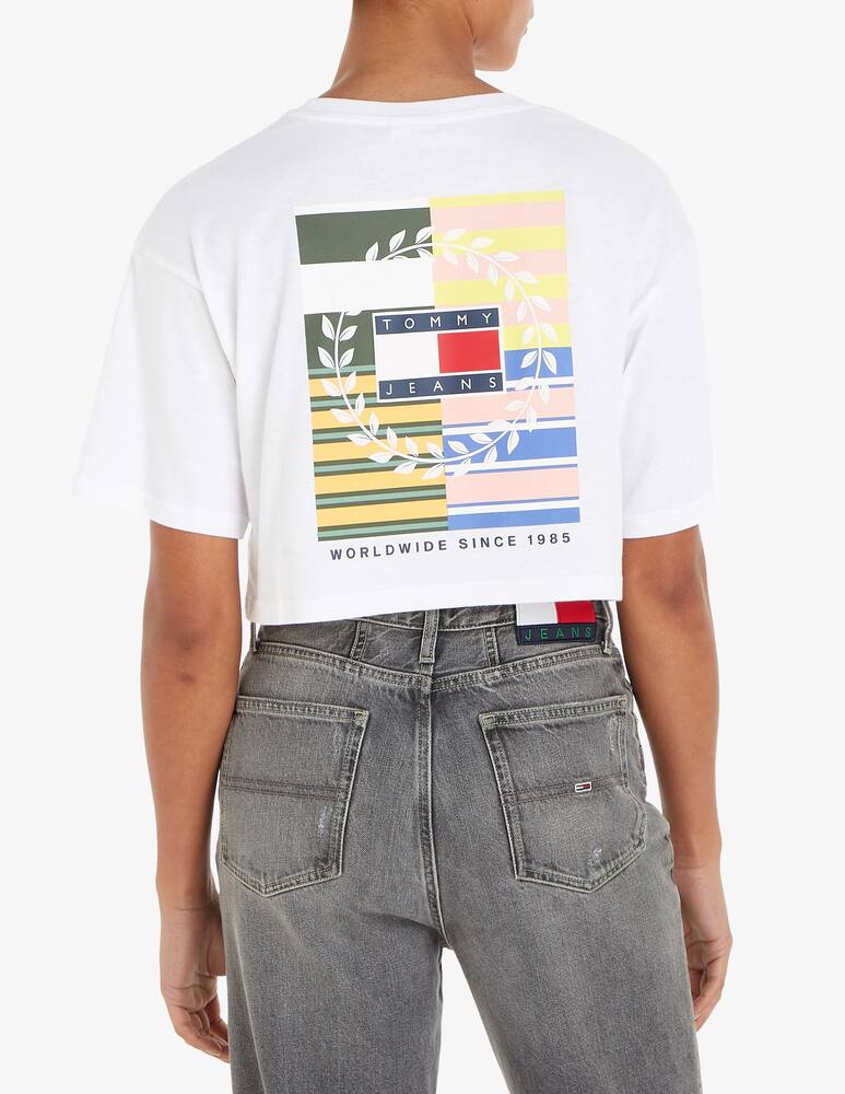 rinascente Tommy Jeans Oversized crop t-shirt