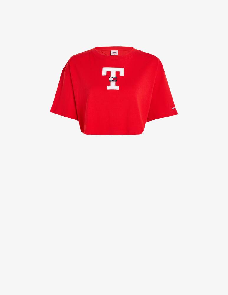 rinascente Tommy Jeans T-shirt crop over