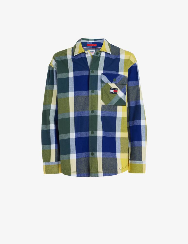 rinascente Tommy Jeans  sovracamicia twill a quadri