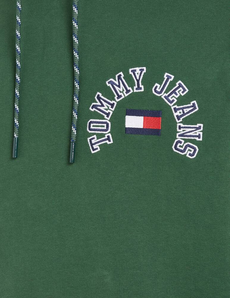 rinascente Tommy Jeans Regular fit arched logo hoodie