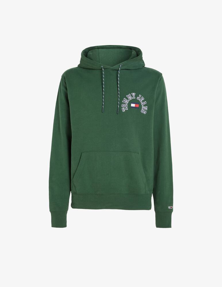 rinascente Tommy Jeans Regular fit arched logo hoodie