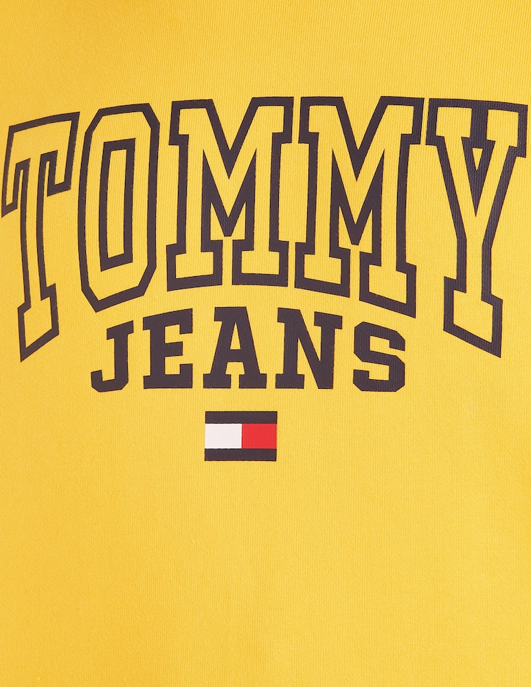 rinascente Tommy Jeans Felpa con cappuccio regular fit entry logo