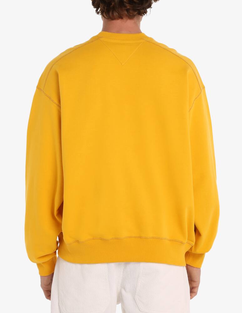 rinascente Tommy Jeans Felpa girocollo boxy college logo