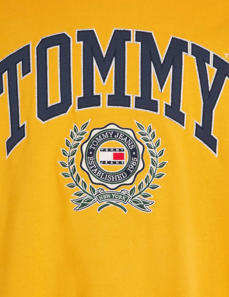 rinascente Tommy Jeans Felpa girocollo boxy college logo