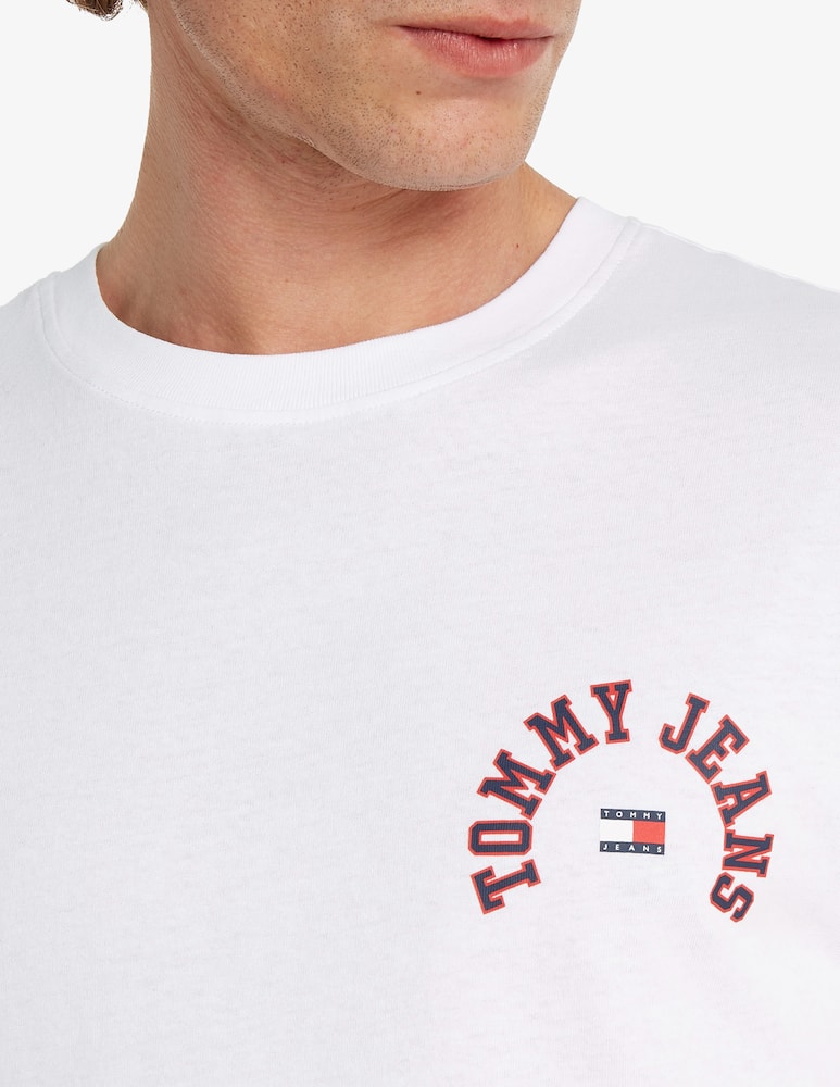 rinascente Tommy Jeans Maglietta regular fit arched logo