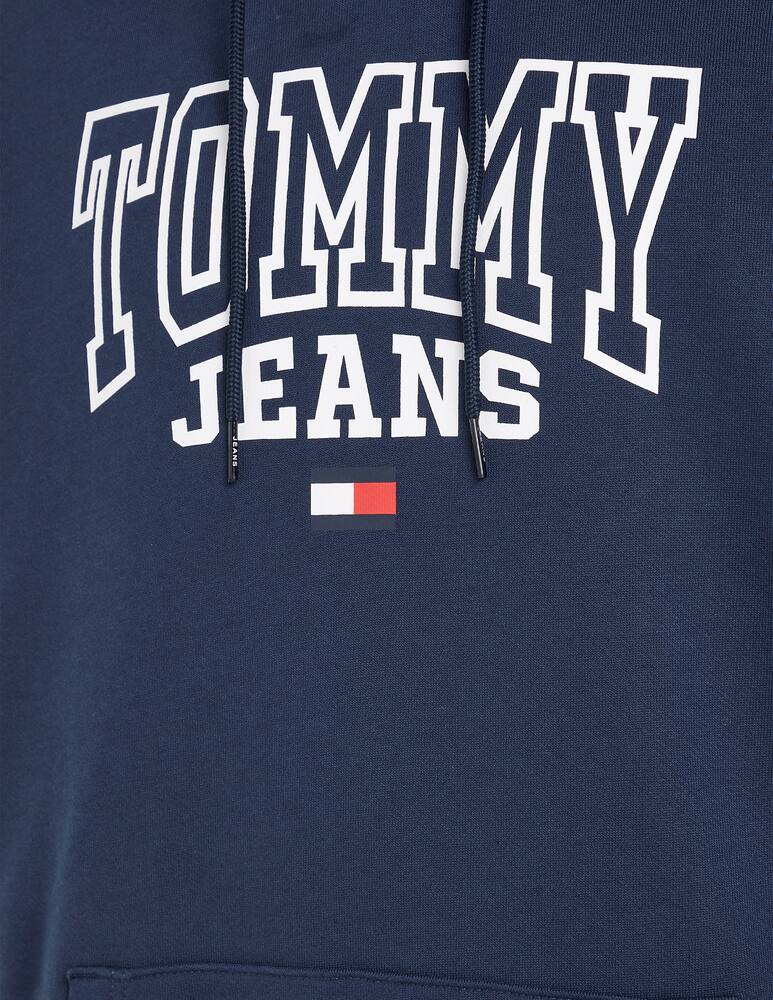 rinascente Tommy Jeans Felpa con cappuccio regular fit entry logo