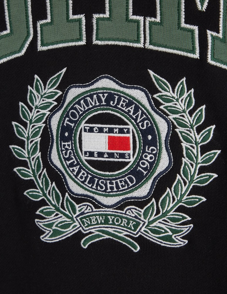 rinascente Tommy Jeans Felpa girocollo boxy college logo