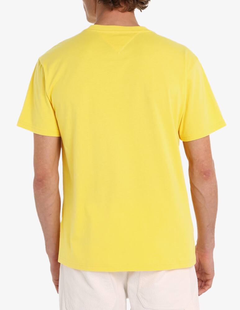 rinascente Tommy Jeans Maglietta linear chest logo scritta