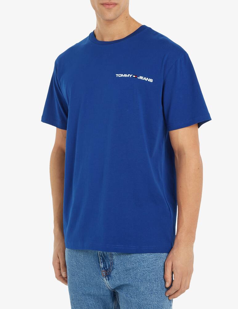 Tommy Jeans Maglietta linear chest logo scritta - immagine 1 Tommy Jeans Maglietta linear chest logo scritta - immagine 1