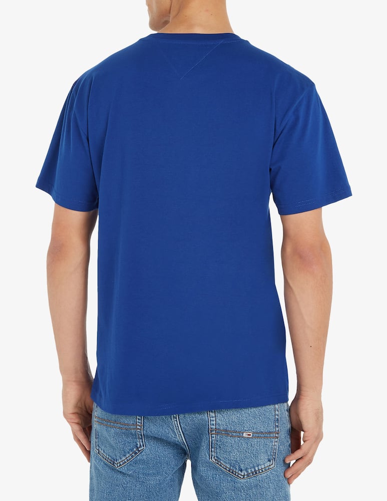 rinascente Tommy Jeans Maglietta linear chest logo scritta