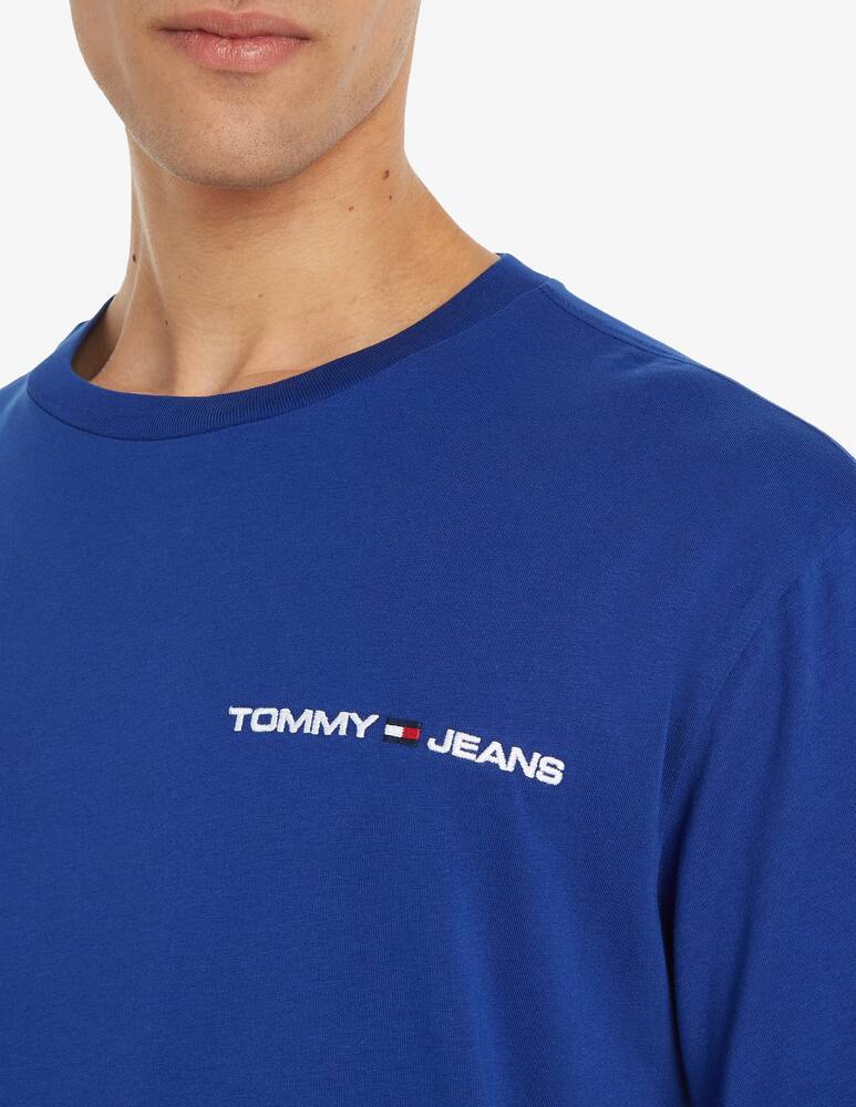 Tommy Jeans Maglietta linear chest logo scritta - immagine 3 Tommy Jeans Maglietta linear chest logo scritta - immagine 3