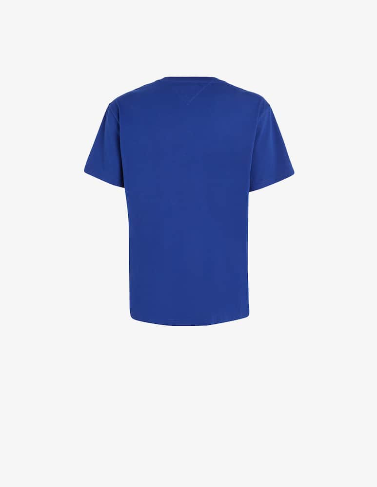 rinascente Tommy Jeans Maglietta linear chest logo scritta