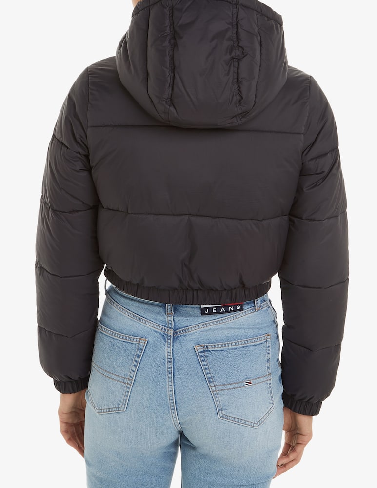rinascente Tommy Jeans Puffer cropped jacket