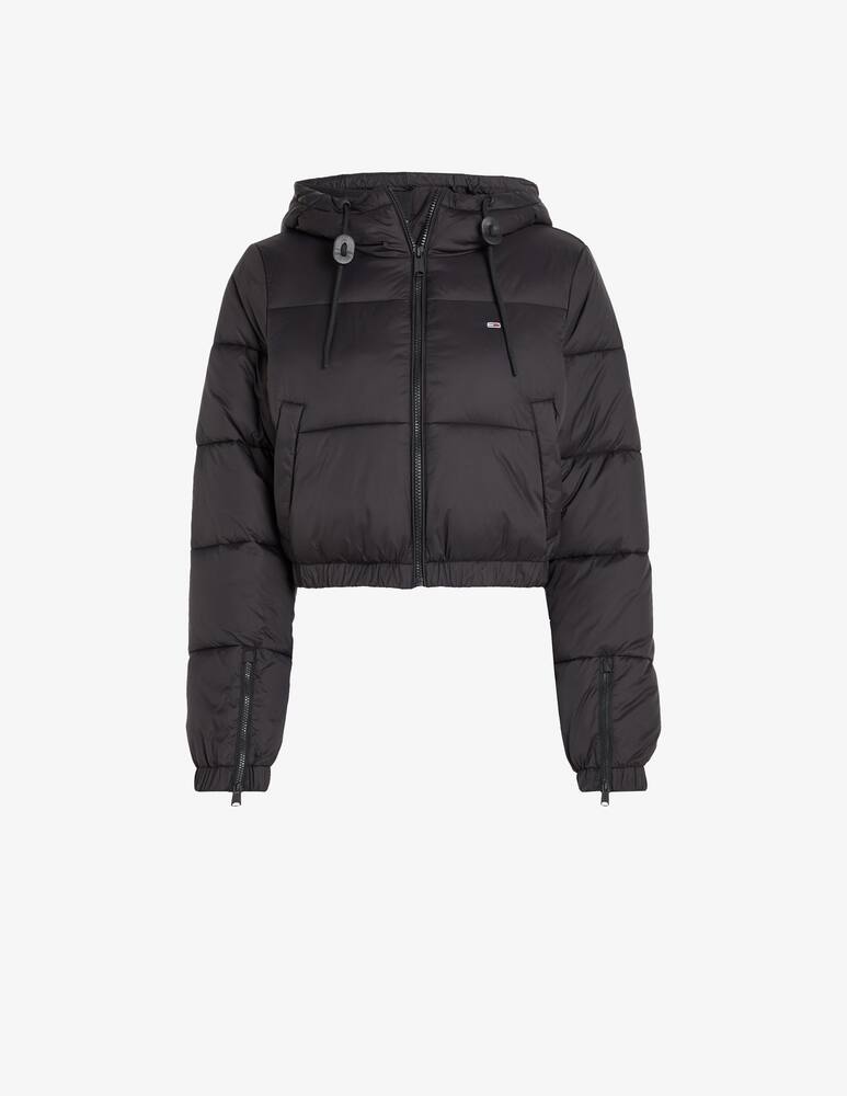 rinascente Tommy Jeans Puffer cropped jacket