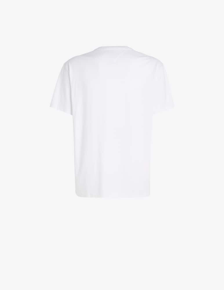 Tommy Jeans Maglietta linear chest logo scritta - immagine 6