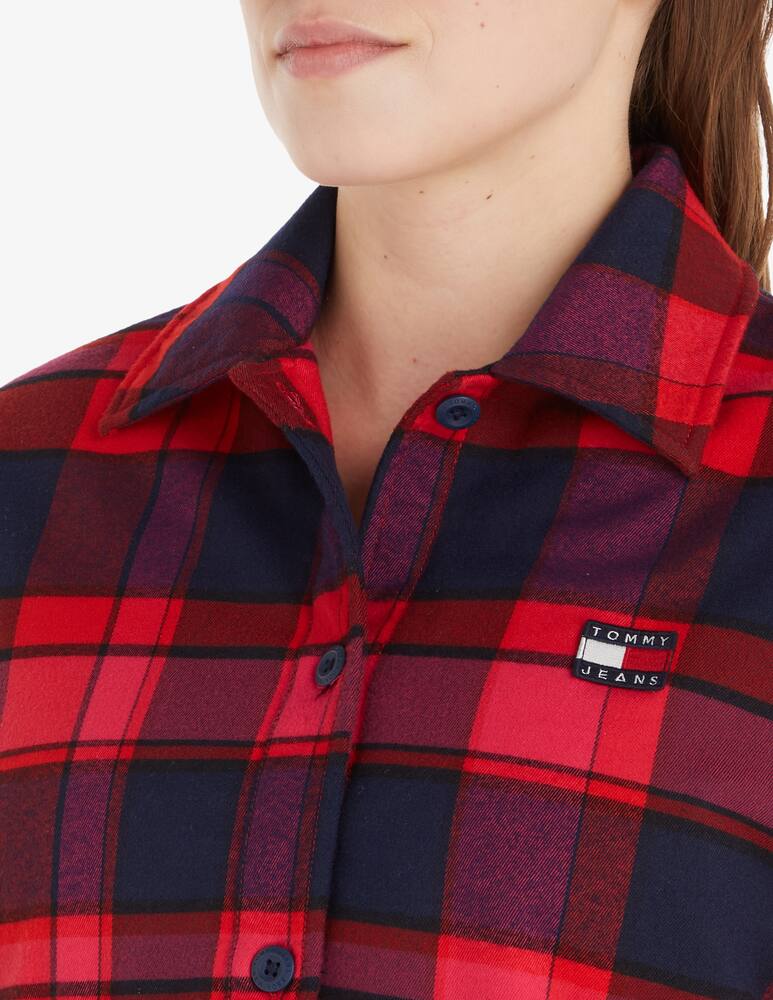 rinascente Tommy Jeans Camicia over stampa check