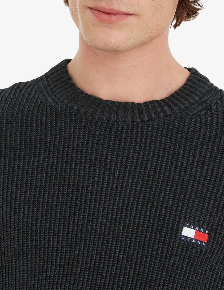 rinascente Tommy Jeans Maglia girocollo regular fit tonal badge