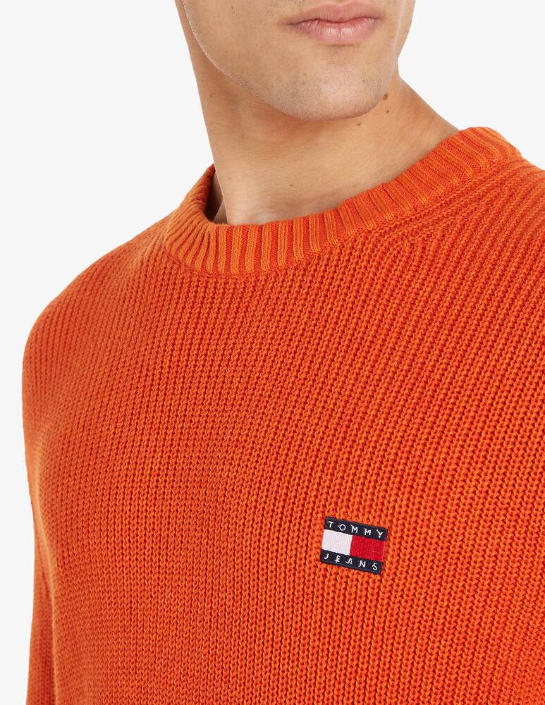 rinascente Tommy Jeans Maglia girocollo regular fit tonal badge