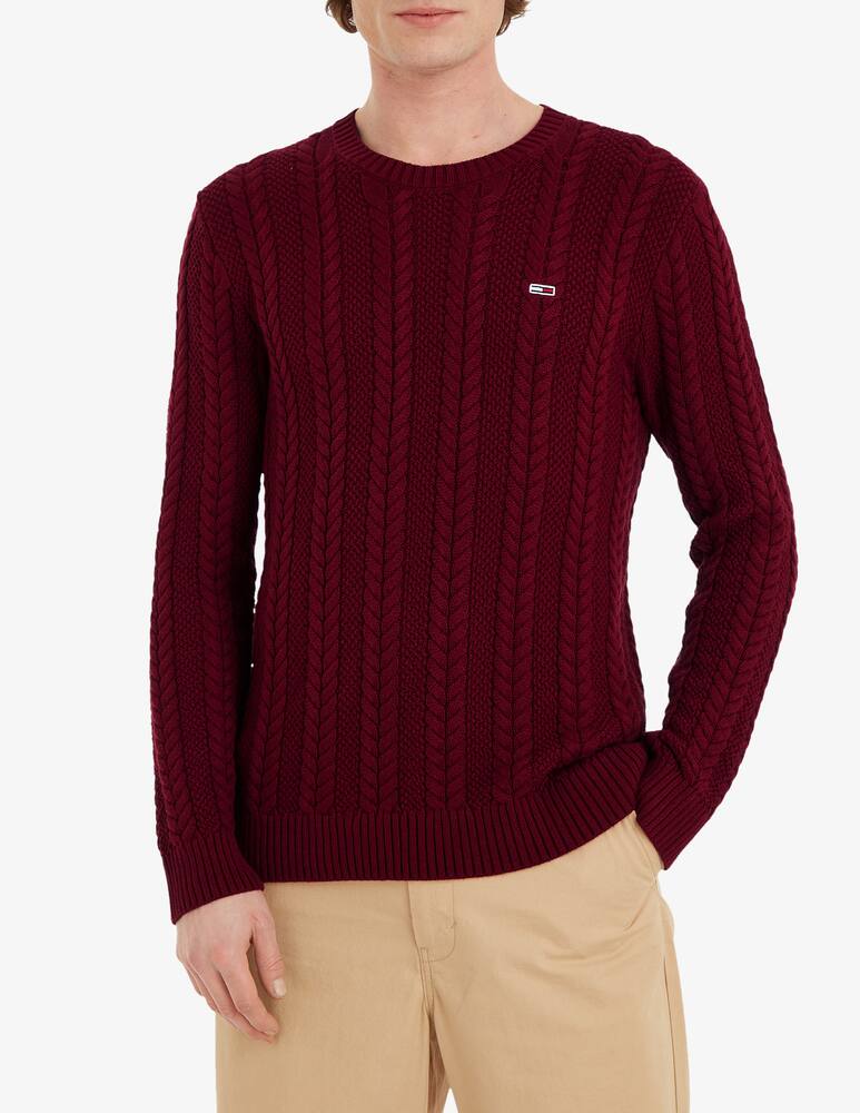 rinascente Tommy Jeans Maglia girocollo cable