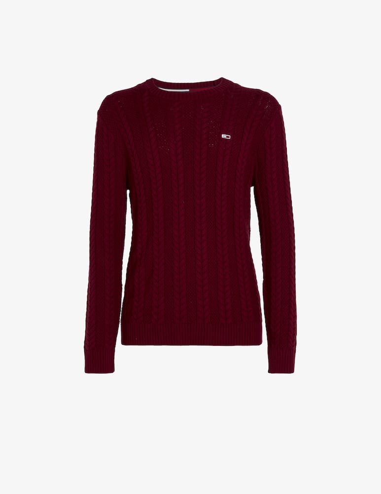 rinascente Tommy Jeans Maglia girocollo cable