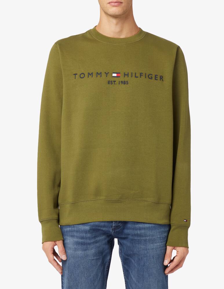Tommy Hilfiger Felpa girocollo logo e scritta - immagine 1 Tommy Hilfiger Felpa girocollo logo e scritta - immagine 1