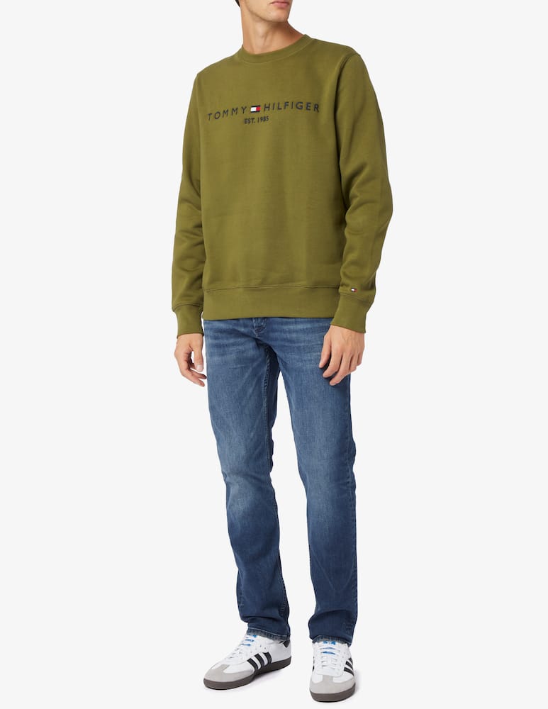 rinascente Tommy Hilfiger Felpa girocollo logo e scritta