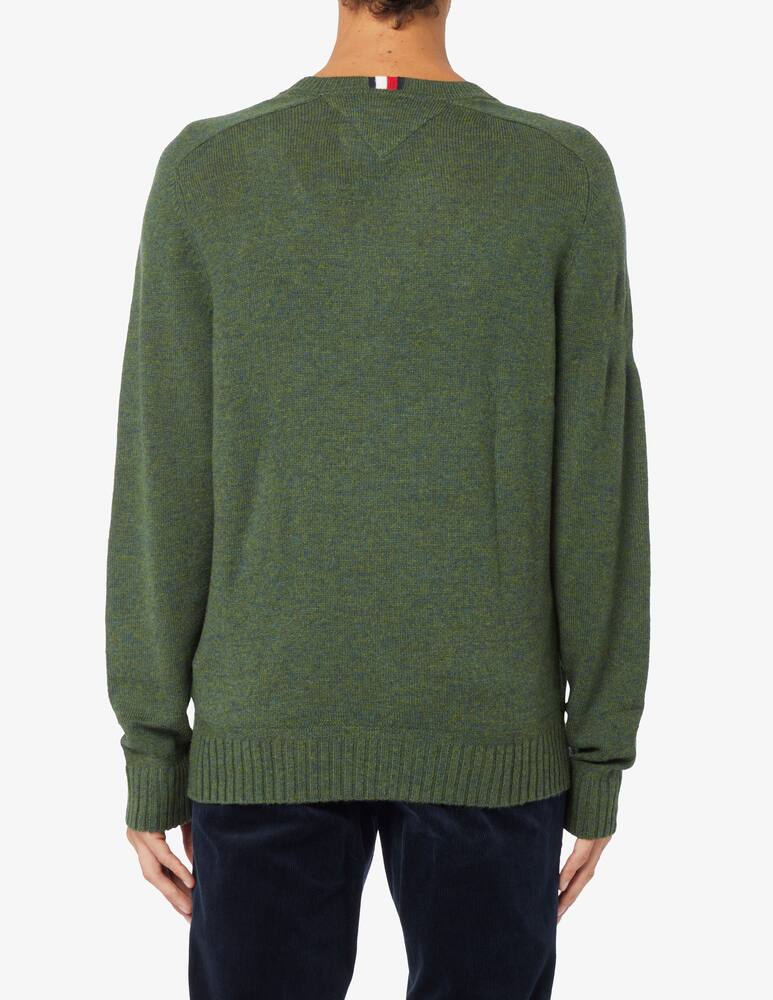 rinascente Tommy Hilfiger Melange merino wool crewneck jumper