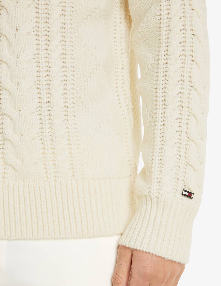 rinascente Tommy Hilfiger Maglia cable roll neck