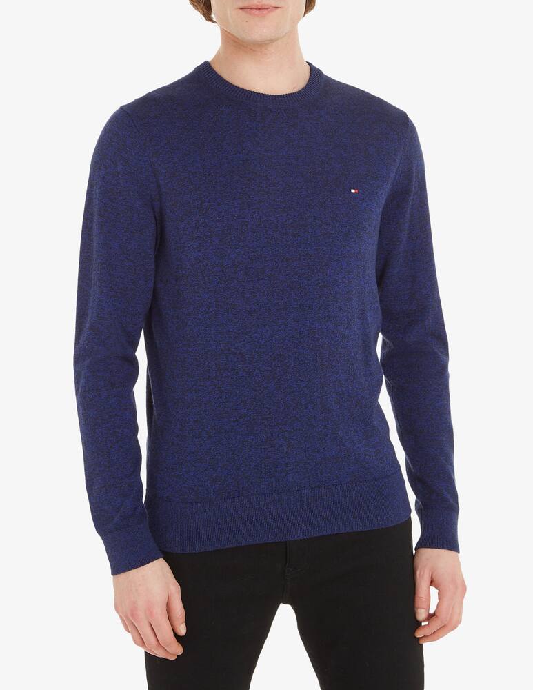 Tommy Hilfiger Maglia girocollo cotone e cashmere - immagine 1