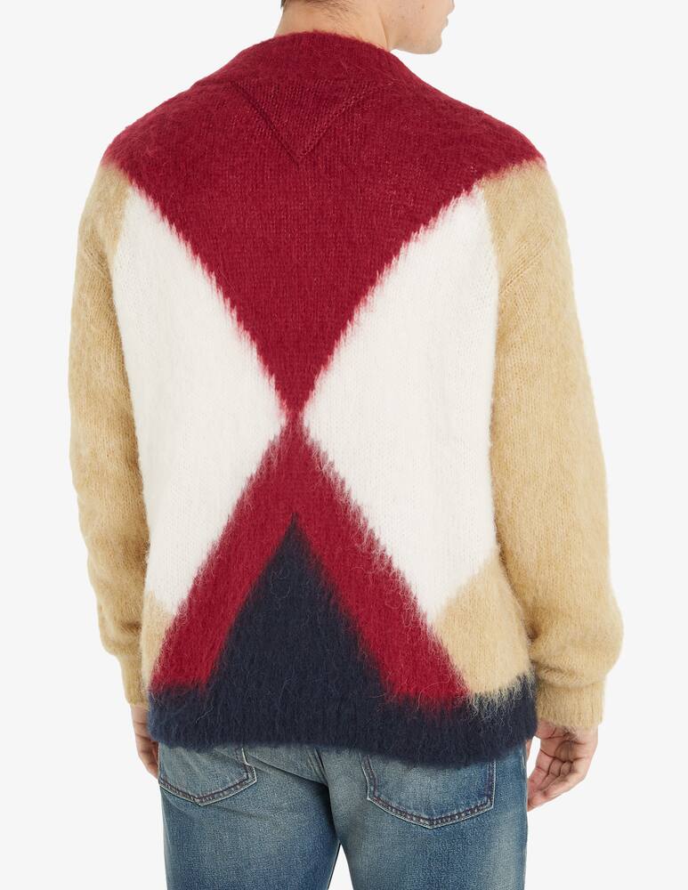 rinascente Tommy Hilfiger Patchwork crewneck jumper