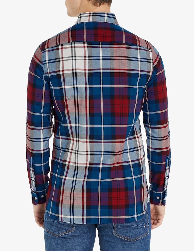 rinascente Tommy Hilfiger Camicia manica lunga oxford big tartan