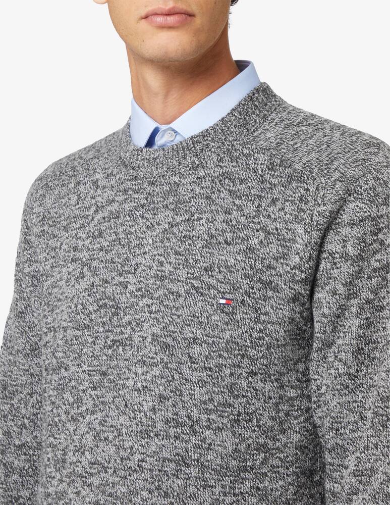 rinascente Tommy Hilfiger Melange merino wool crewneck jumper