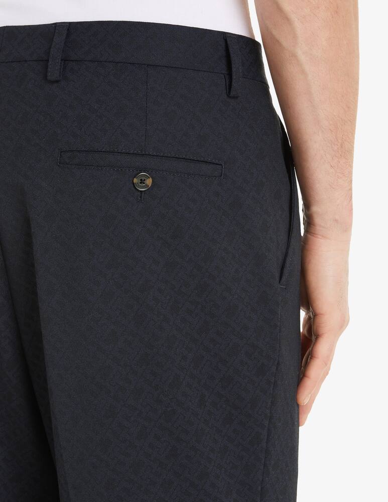 rinascente Tommy Hilfiger Monogram jacquard trousers