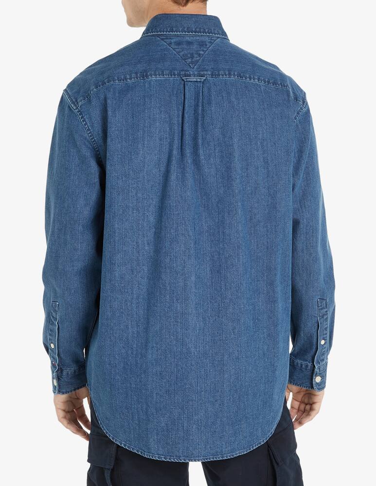 rinascente Tommy Hilfiger Camicia manica lunga denim chiaro