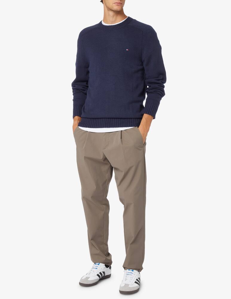rinascente Tommy Hilfiger Melange merino wool crewneck jumper