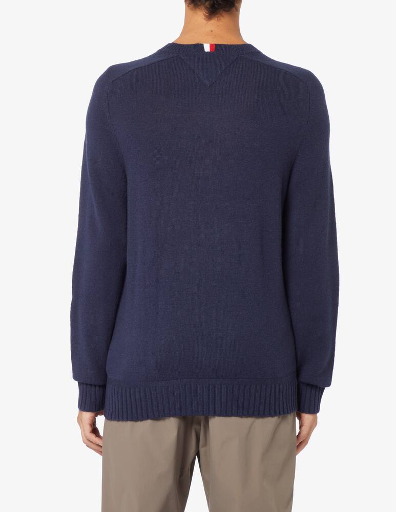 rinascente Tommy Hilfiger Melange merino wool crewneck jumper