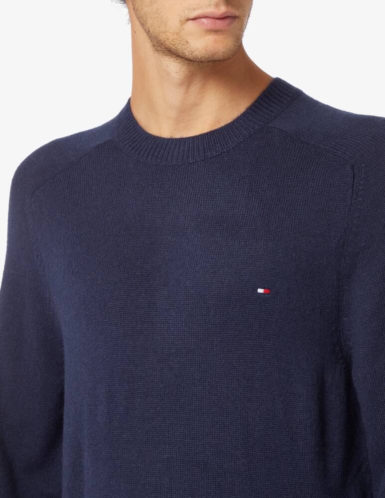 rinascente Tommy Hilfiger Melange merino wool crewneck jumper
