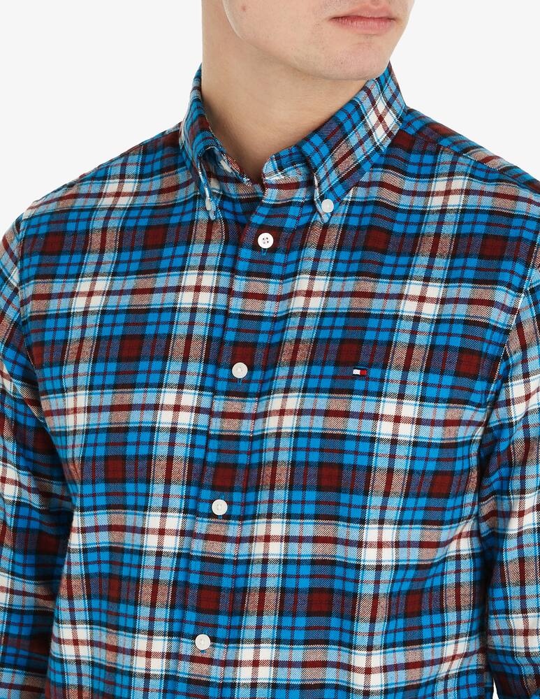 rinascente Tommy Hilfiger Camicia manica lunga brushed tartan
